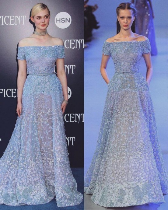 Знаменитости на ковровых дорожках в шикарных нарядах от Elie Saab Знаменитости на ковровых дорожках в шикарных нарядах от Elie Saab