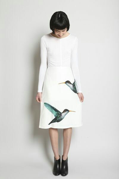 Look! Bird print! Look! Bird print!
