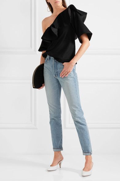 Look! Блузка + джинсы!
