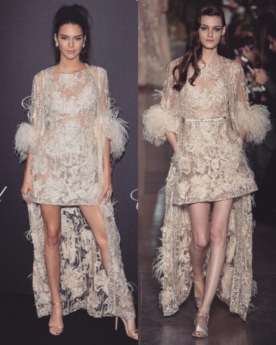 Знаменитости на ковровых дорожках в шикарных нарядах от Elie Saab Знаменитости на ковровых дорожках в шикарных нарядах от Elie Saab