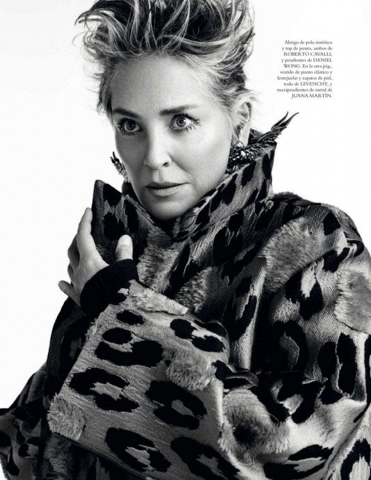 Шэрон Стоун (Sharon Stone) в фотосессии для журнала Harper’s Bazaar Spain (2022)