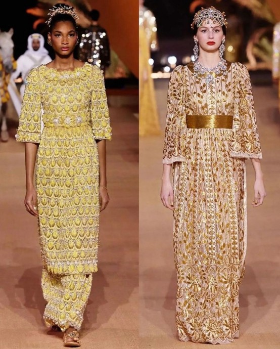 Как всегда великолепная коллекция нарядов от модного дома Dolce & Gabbana
