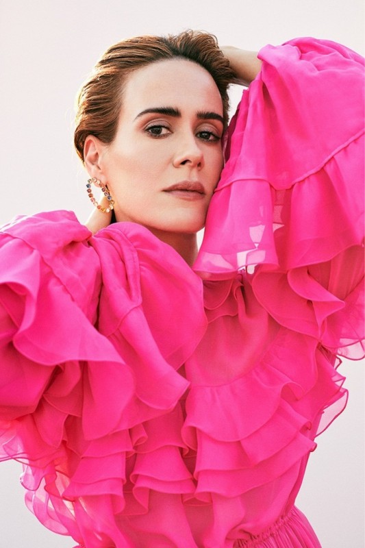 Sarah Paulson for ELLE