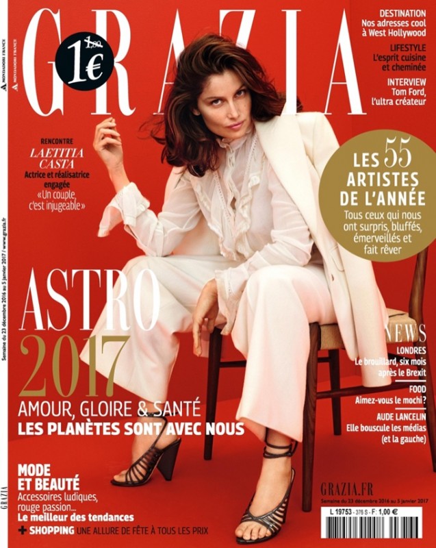 Laetitia Casta for Grazia France by Nik Hartley