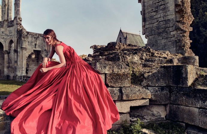 Luna Bijl for Vogue Spain by Nathaniel Goldberg