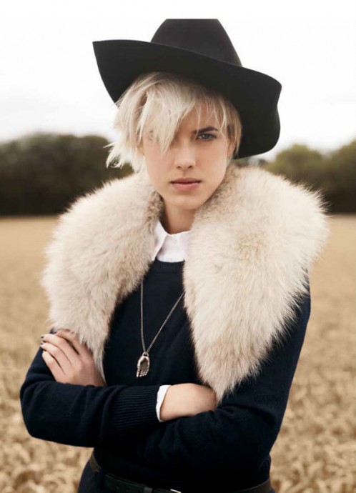 Agyness Deyn by Ben Weller