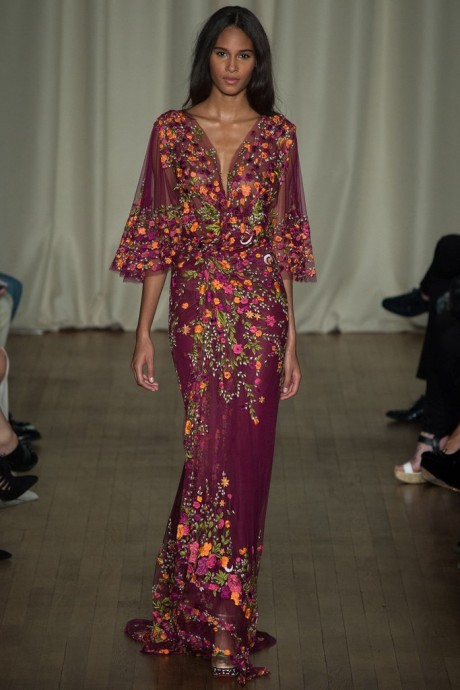 Модели коллекции Marchesa