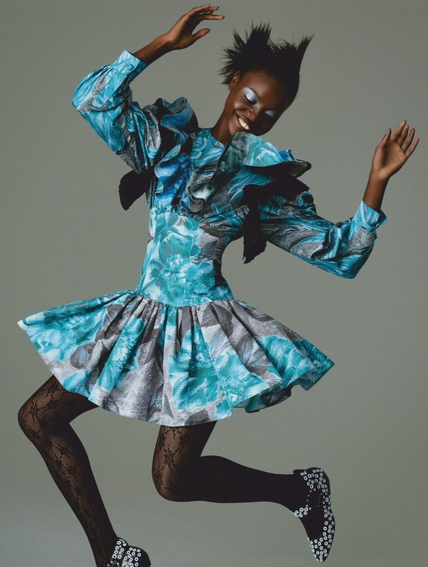 Olamide Ogundele for Elle UK by Daniel Clavero Olamide Ogundele for Elle UK by Daniel Clavero