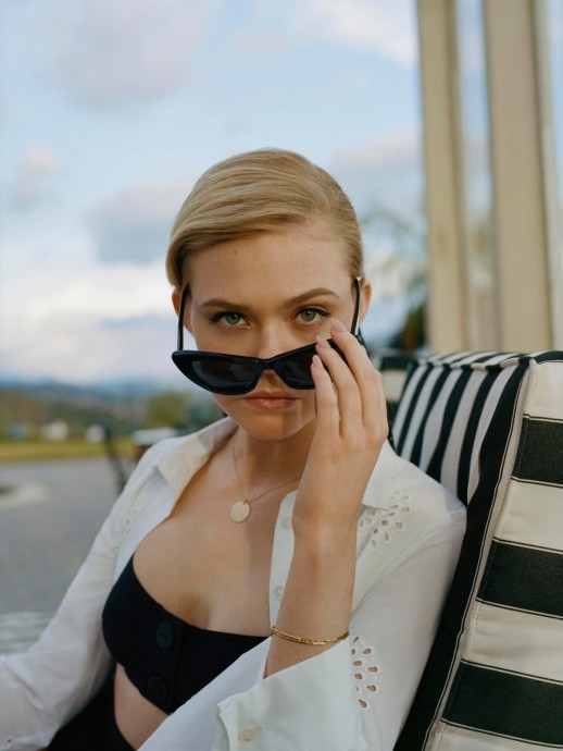 Elle Fanning for PorterEdit by Matthew Sprout