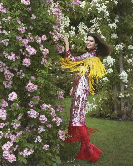 Кендалл Дженнер (Kendall Jenner) в фотосессии для журнала Vogue US
