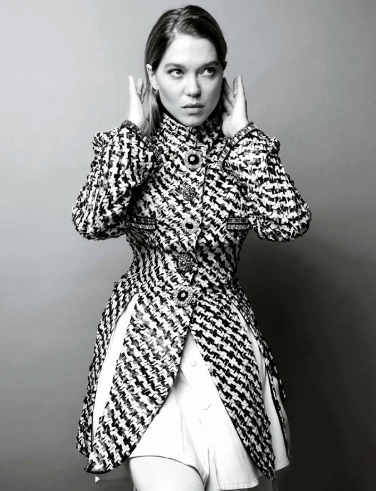 Леа Сейду (Léa Seydoux) в фотосессии для журнала Elle France (2024)