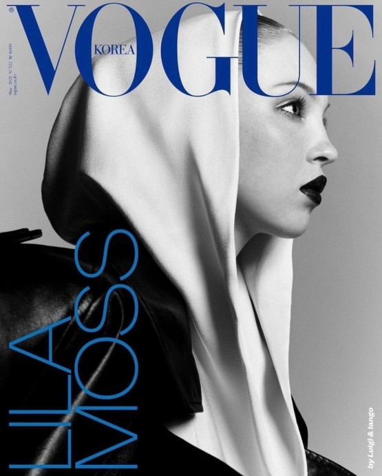 Лила Мосс (Lila Moss), дочь культовой модели Кейт Мосс, в фотосессии для журнала Vogue Korea (2023)