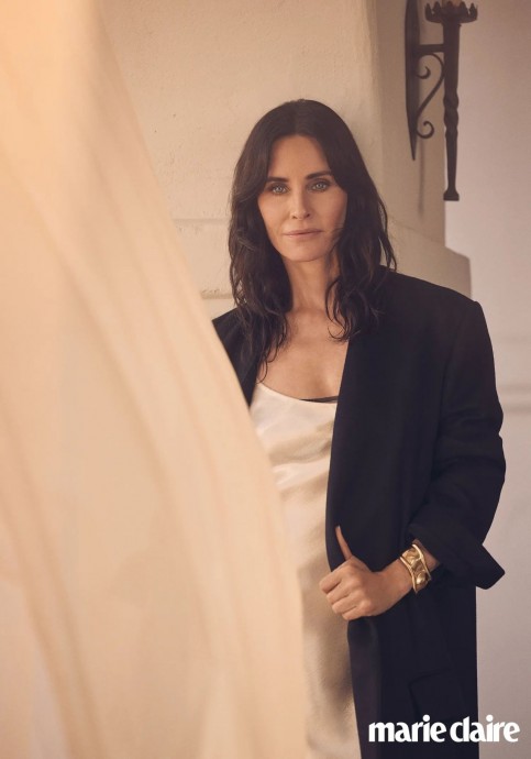 Кортни Кокс (Courteney Cox) в фотосессии для журнала Marie Claire US