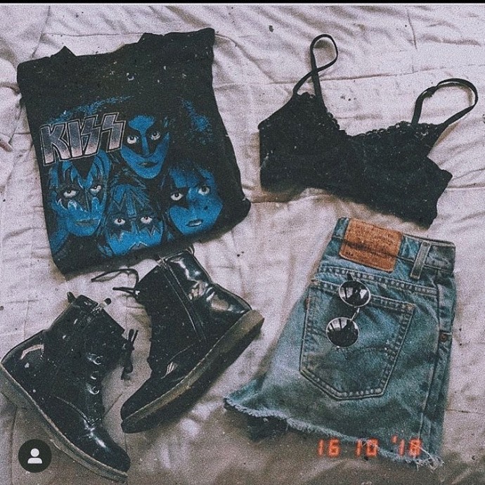 Черный цвет + джинса