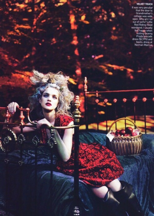 Natalia Vodianova for Vogue US by Mert Alas and Marcus Piggott