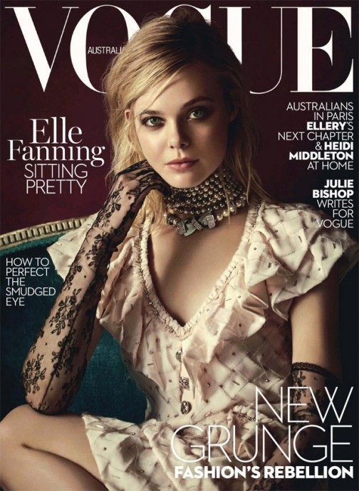 Elle Fanning for Vogue Australia by Boo George