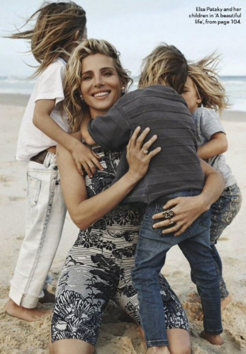 Эльза Патаки (Elsa Pataky) в фотосессии для журнала Vogue Australia