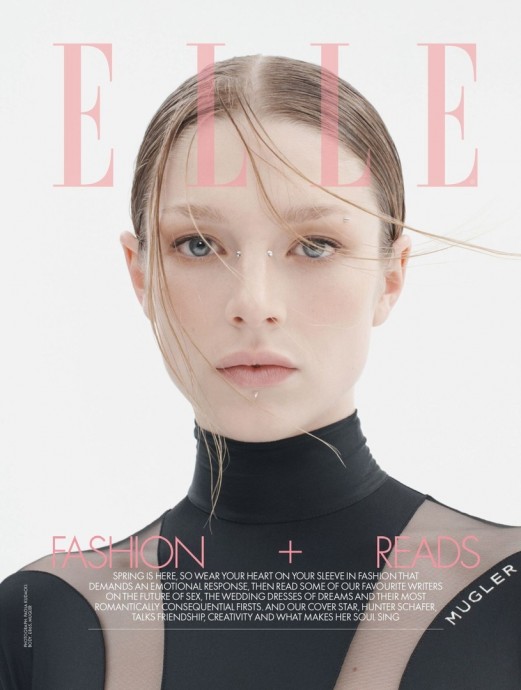 Хантер Шефер (Hunter Schafer) в фотосессии для журнала ELLE UK (2023)