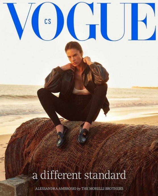 Алессандра Амброcио (Alessandra Ambrosio) в фотосессии для журнала Vogue Czech (2024)