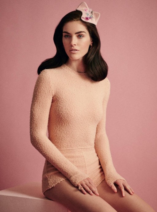 Hilary Rhoda for Harper’s Bazaar UK by Serge Leblon