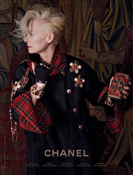 ​Тильда Суинтон для Chanel