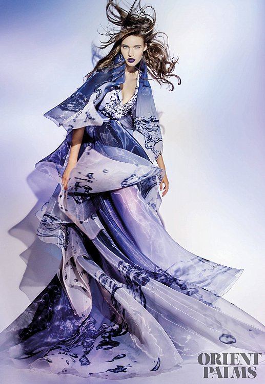 Couture Blanka Matragi “Elements: Aqua”, 2017 collection Couture Blanka Matragi “Elements: Aqua”, 2017 collection