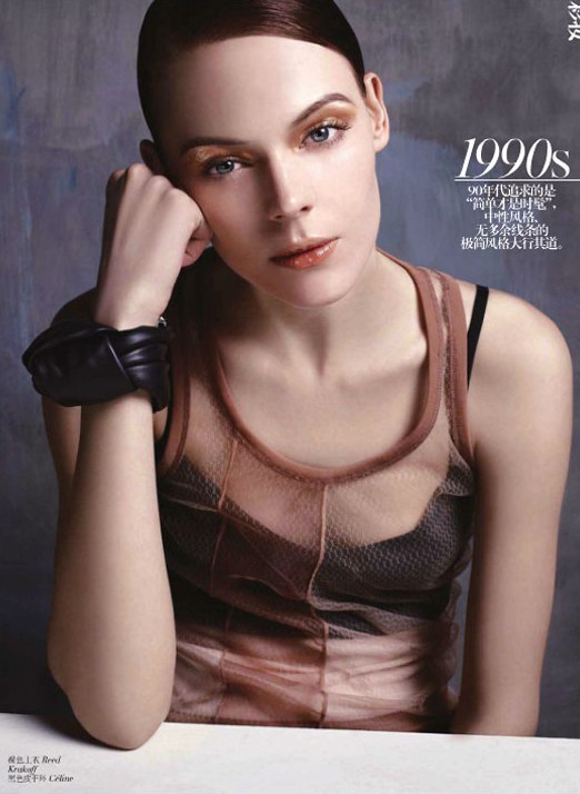 Kinga Rajzak for Vogue China by David Dunan Kinga Rajzak for Vogue China by David Dunan