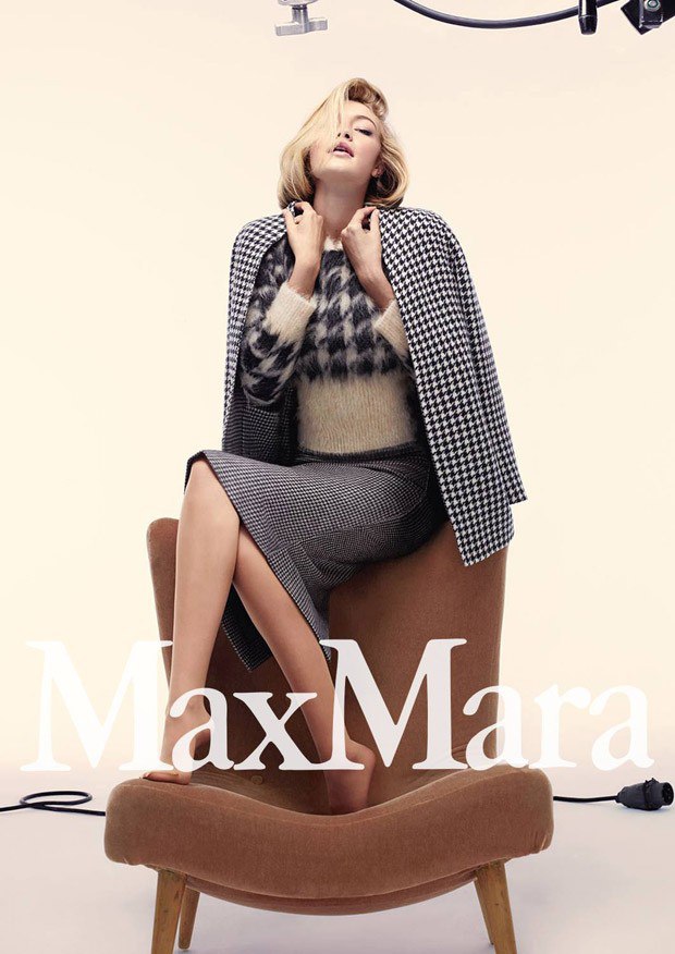 Gigi Hadid for Max Mara Campaign
