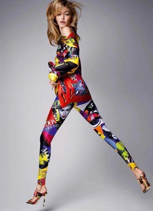 Модели в новой рекламной кампании Versace