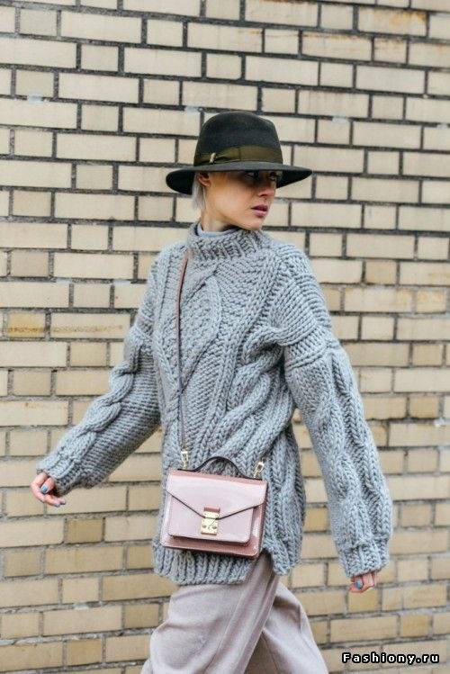 Look! Объемные свитера! Look! Объемные свитера!