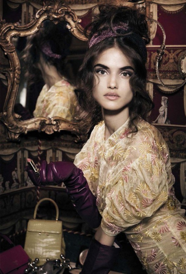 Blanca Padilla and Anna Mila for Vogue Italia by Greg Lotus