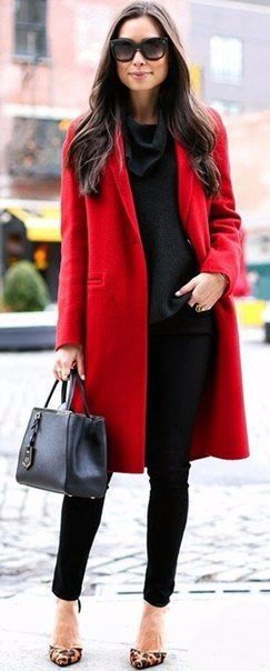 Look! Красное пальто в образах! Look! Красное пальто в образах!