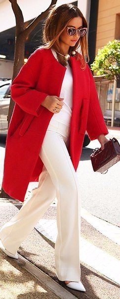 Look! Красное пальто в образах! Look! Красное пальто в образах!
