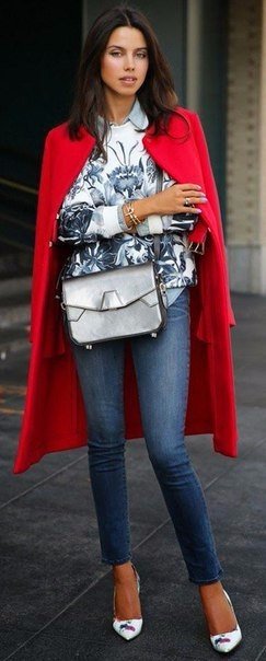 Look! Красное пальто в образах! Look! Красное пальто в образах!