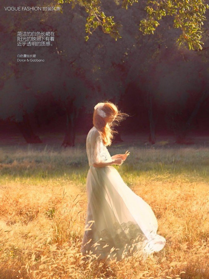 ​Джулия Хафстром для Vogue China