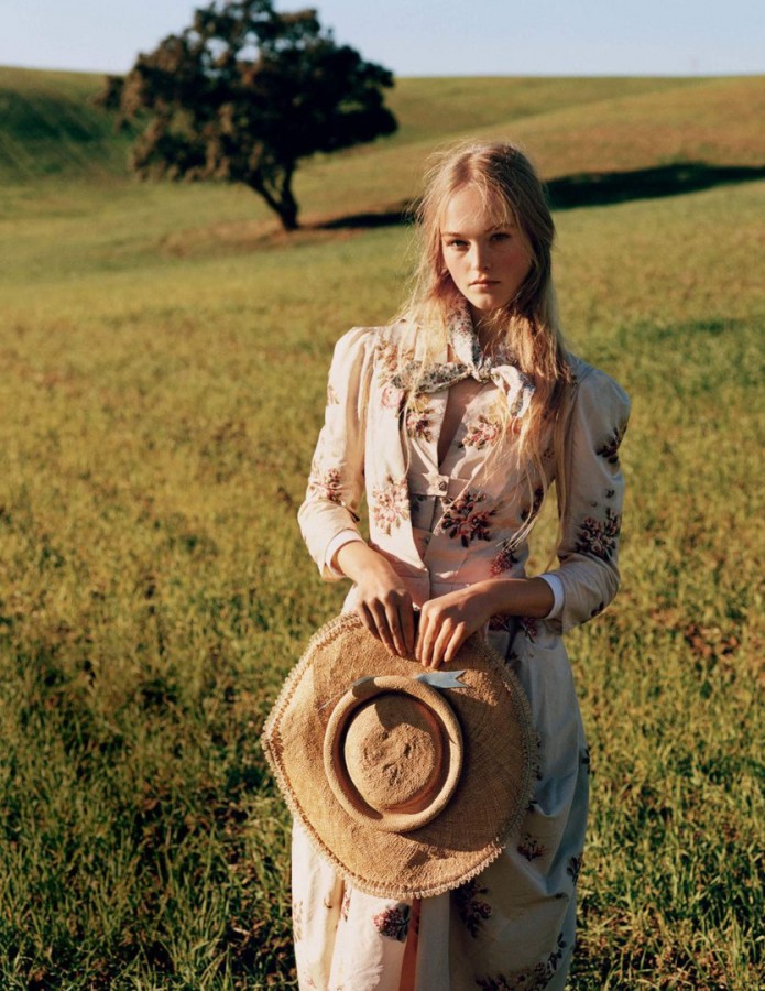 Jean Campbell for Vogue UK by Alasdair McLellan