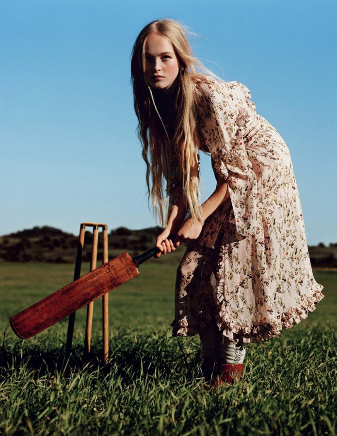 Jean Campbell for Vogue UK by Alasdair McLellan