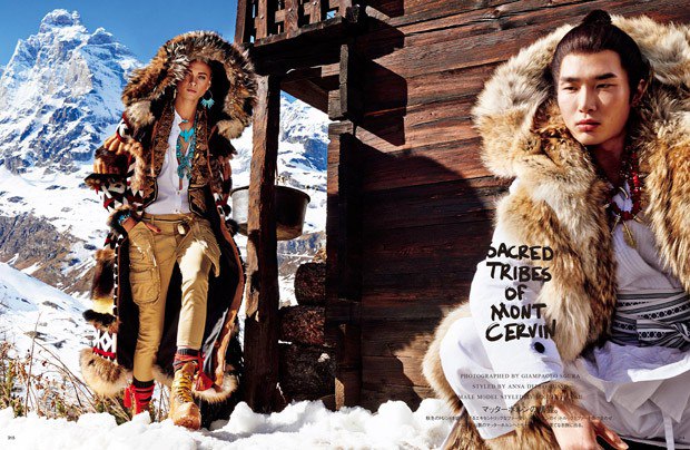 Anna Selezneva & Noma Han for Vogue Japan Anna Selezneva & Noma Han for Vogue Japan