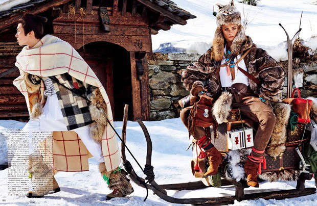 Anna Selezneva & Noma Han for Vogue Japan Anna Selezneva & Noma Han for Vogue Japan