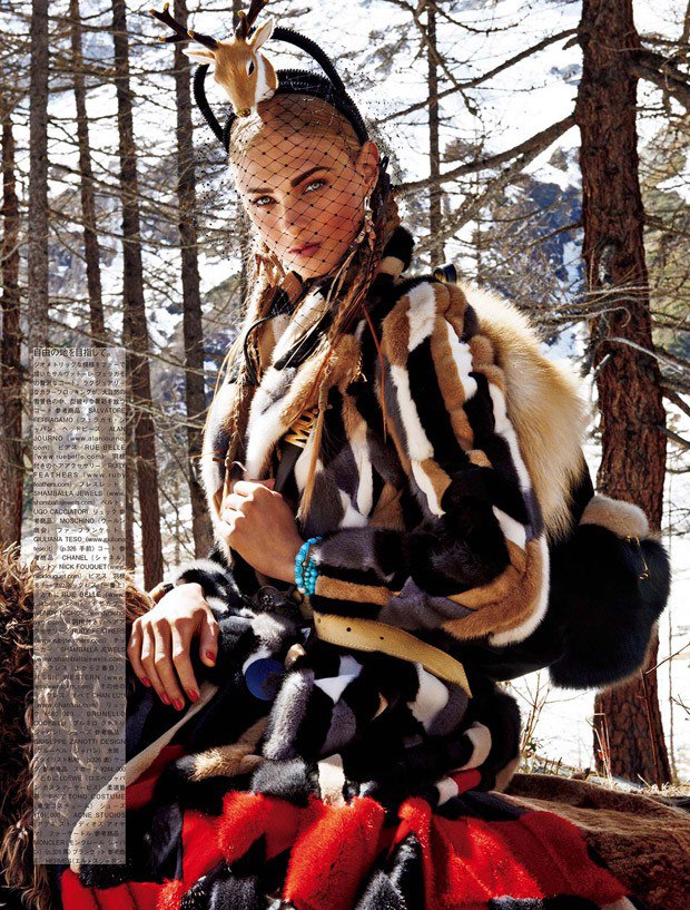 Anna Selezneva & Noma Han for Vogue Japan Anna Selezneva & Noma Han for Vogue Japan