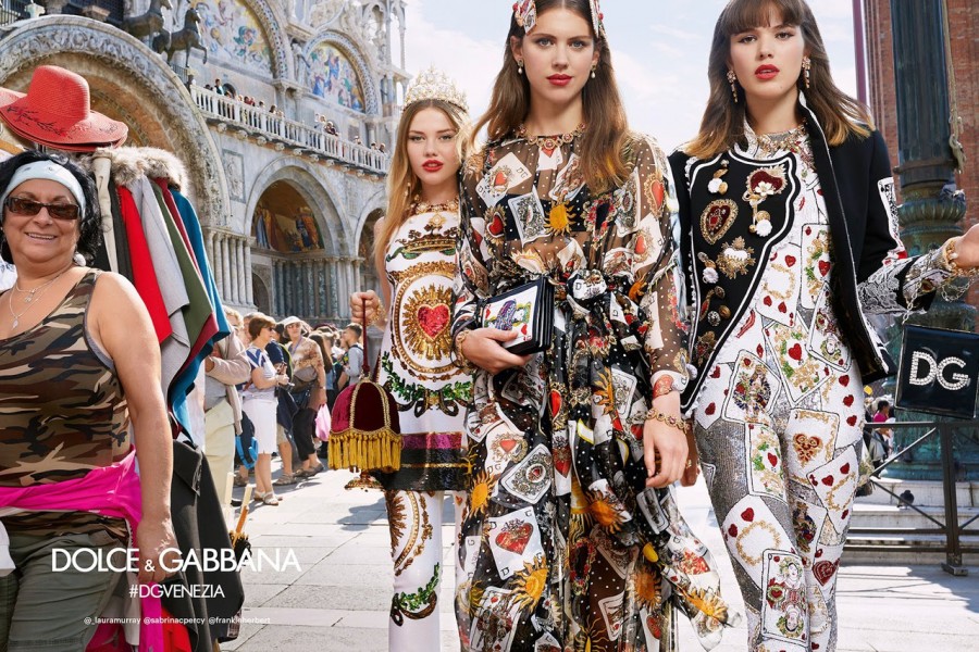 Dolce & Gabbana Tours Venice in Spring 2018