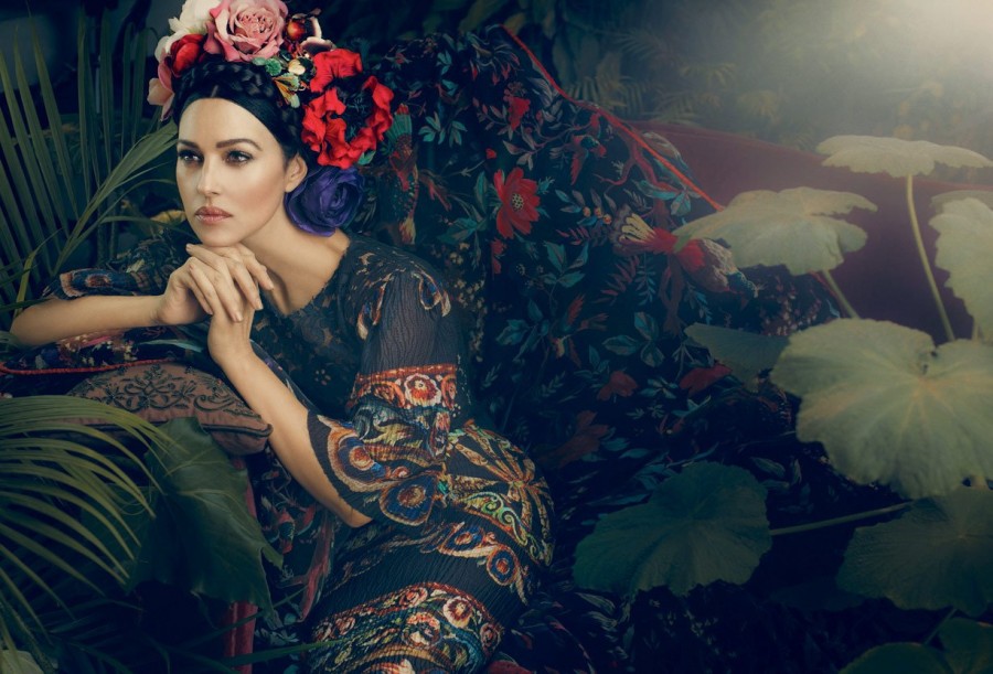 Моника Белуччи в образе мексиканской художницы Фриды Кало для Dolce & Gabbana Моника Белуччи в образе мексиканской художницы Фриды Кало для Dolce & Gabbana