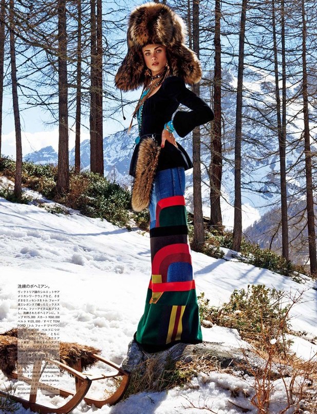 Anna Selezneva for Vogue Japan by Giampaolo Sgura