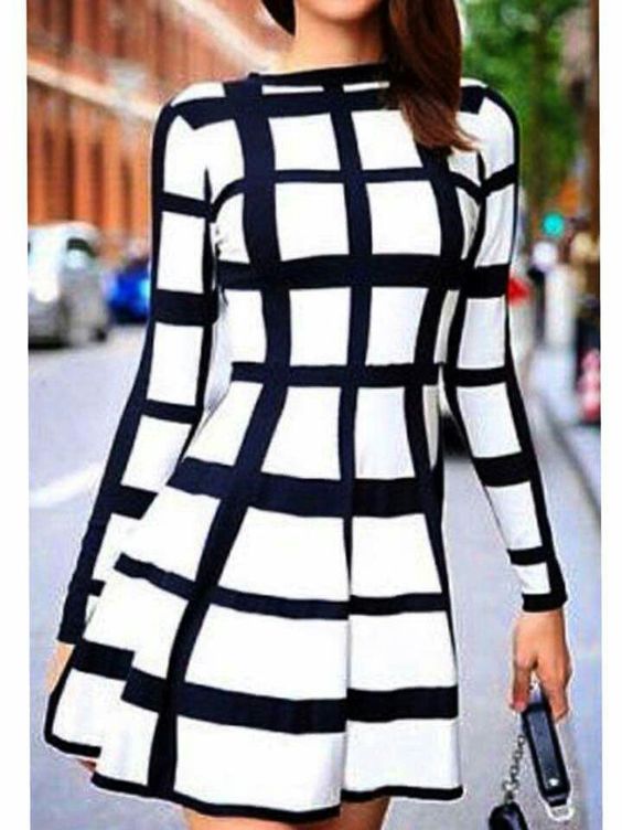 Look! Платья в клетку! Look! Платья в клетку!