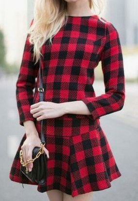 Look! Платья в клетку! Look! Платья в клетку!