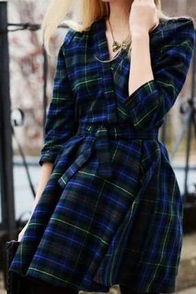 Look! Платья в клетку! Look! Платья в клетку!