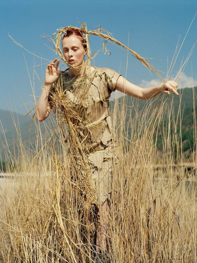 Karen Elson for Vogue UK by Tim Walker