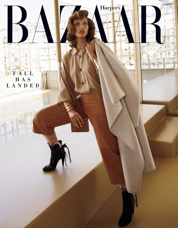 Karlina Caune for Harper’s Bazaar US by Camilla Akrans