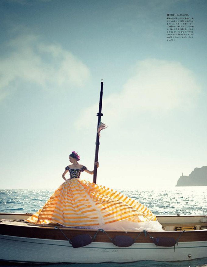 La Canzone Del Mare for VOGUE Japan by Boo George