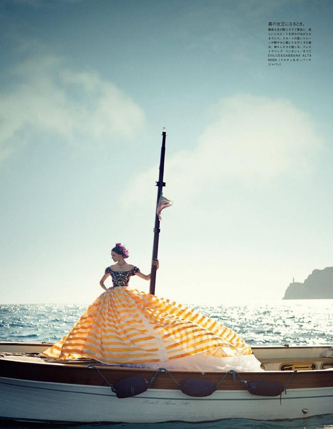 La Canzone Del Mare for VOGUE Japan by Boo George La Canzone Del Mare for VOGUE Japan by Boo George